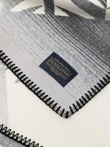 Pendleton Deken met jacquard - Zwart