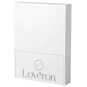 Lovéron  Katoen - Hoeslaken - Lits-jumeaux - 180x200 cm - Wit