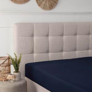 Fresh & Co Bamboe Hoeslaken - Navy - 180x200 cm - Blauw -  - 