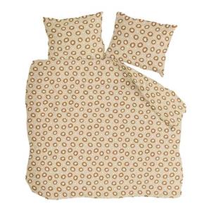 Walra Bubble Stars Dekbedovertrek 240 x 220/240 cm - Beige