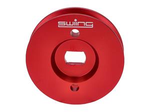 Swiing Poulie  Pully CNC 60mm Mono voor Piaggio, Vespa Boss, Bravo, Ciao, Grillo, SI