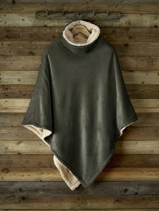 De Witte Lietaer Ganges Teddy Poncho khaki