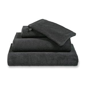 Vandyck Verona Plain Handdoek 60x110 off black