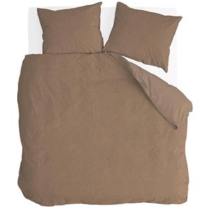 Byrklund Teddy Dekbedovertrek Taupe-Lits-jumeaux (240 x 200/220 cm)