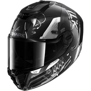 SHARK Spartan RS Carbon Xbot, Integraalhelm, Carbon-Antraciet-Zilver DAS