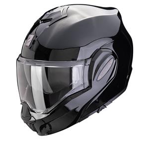 Exo-Tech Evo Pro Solid Metallic Zwart Systeemhelm