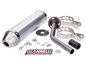 Giannelli Einddemper  Aluminium voor Fantic Motor Enduro 50 Casa, Performance 2018