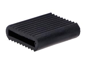 Drilastic Schaltwippe Rubber  zwart voor Simson Schwalbe KR51/1, KR51/2