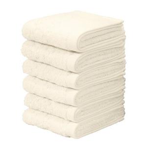 Home affaire Handtuch Set Regona, Gästehandtücher (30x50cm), flauschig und weich, Frottier, (Set, 6-tlg), Premium Handtücher mit Bordüre, Handtuch-Set, 100% Baumwolle