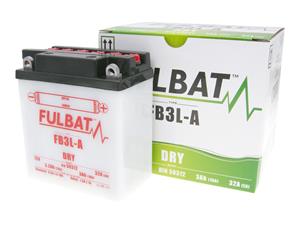 Fulbat Scooter accu  FB3L-A DRY incl. Zuurpakket