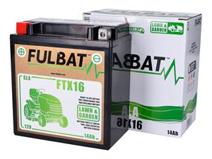 Fulbat Scooter accu  FTX16 GEL