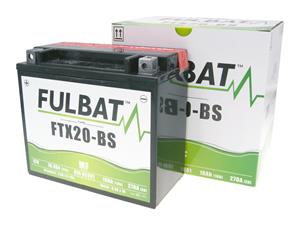 FTX20-BS SEPARATE SÄUREBATTERIE (im Lieferumfang enthalten) 12 V 18,9 Ah 175-87-155 + / -
