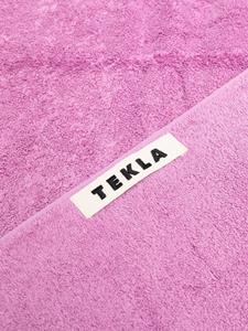 TEKLA Handdoek met logopatch - Roze