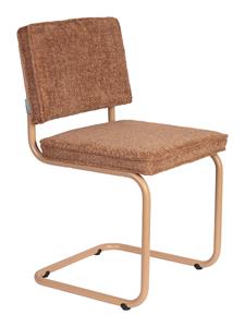 Zuiver Eetkamerstoel Ridge Soft, Bouclé - Terra
