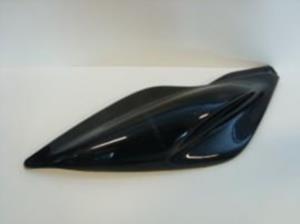 Zijscherm Yamaha Aerox zwart glans rechts achter