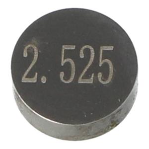 Klepstelplaatje Piaggio 4t-4v 2.525mm