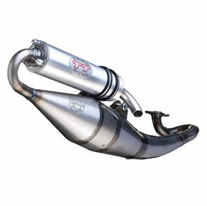 Leovince Uitlaat compleet rev. hm TT Jet force blank aluminium  4059