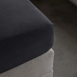 Presence Royal King Extra Jersey Egyptisch Katoen Hoeslaken - 90x200 cm - Taupe -  - 