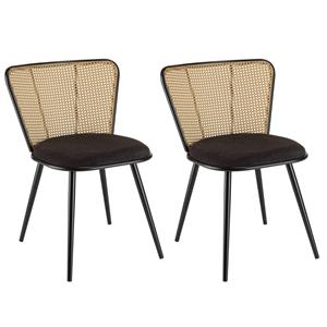 Macabane Set van 2 eetkamerstoelen Lea | 