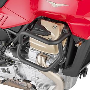 GIVI Valbeugel, Valbeugels voor de moto, TN8207 Zwart gepoedercoat staal onderzijde