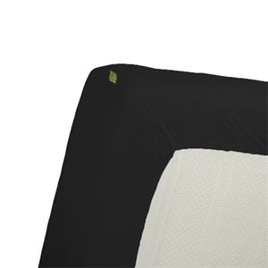 Beddinghouse Dutch Design Jersey Stretch Topper Hoeslaken Zwart-1-persoons (90x200/220 cm)