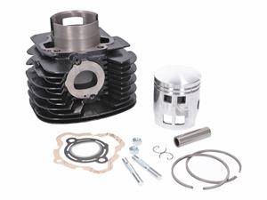 DR Cilinderkit  224cc 69mm, 16mm Pistonpen voor Ape P501, P601, Vespa Car
