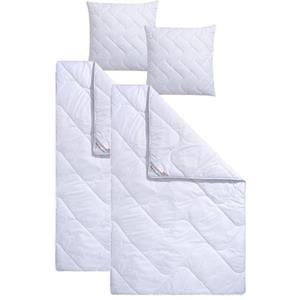 f.a.n. Frankenstolz Synthetisch dekbed + microfiberkussen Climacontrol II optimale klimaatfunctie door ventilatieband (voordeelset)