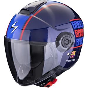 SCORPION EXO-City II FC Barcelona, Jethelm, Blauw