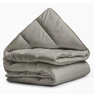 Eazy Dekbed Dekbed zonder Overtrek - All Year - Khaki (Warmteklasse 2)-1-persoons (140x200 cm)