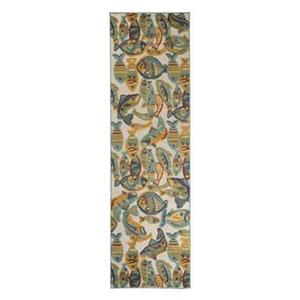 Boho&me Balkonkleed visjes - Verano multi - 66x230 cm