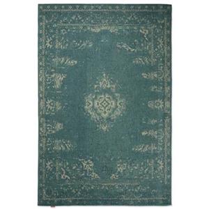 Heritaged Vintage vloerkleed Nomad - grijs|blauw - 70x140 cm