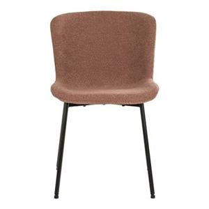 House Nordic   Eetkamerstoel Maceda BouclÃ© Roest - BouclÃ©