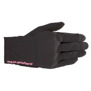 ALPINESTARS Reef Women's Glove, Motorhandschoenen zomer, Zwart-Fuchsia