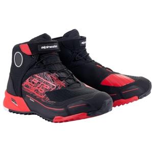 ALPINESTARS MM93 CR-X Drystar, Motorschoenen, Zwart-Helder Rood