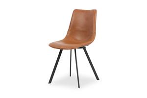 WOONENZO Eetkamerstoel Oslo - cognac