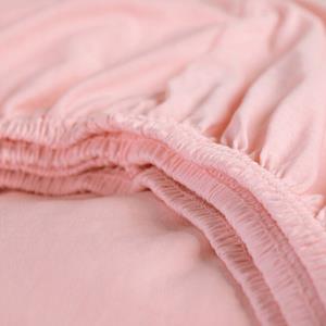 Cinderella Jersey Hoeslaken Rose Pink-1-persoons (80x200 cm)