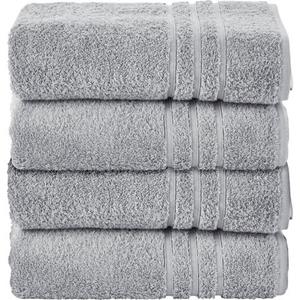 Done. Handdoekenset Daily uni Unikleurig, absorberende walk-badstof (set, 4-delig)