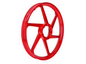 Fast Arrow Velg Fast-Arrow Aluminium rood 17 Velg voor Puch Maxi
