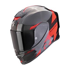 SCORPION EXO-R1 Evo Carbon Air Rally, Integraalhelm, Zwart-Rood