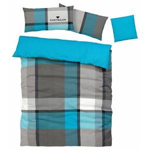 TOM TAILOR HOME Overtrekset Lenny in mt. 135x200 of 155x220 cm met gratis toevoeging: kussensloop
