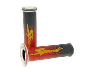 Vparts Handvaten set Sport transparant rood