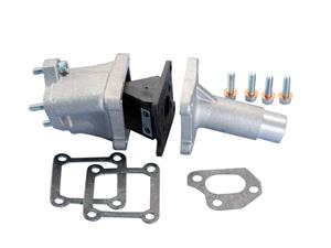 Polini Spruitstuk  Membraan  19/23mm voor Piaggio Ape 50 FL, FL2, FL3, RST Mix met SHBC 19.19 Carburateur
