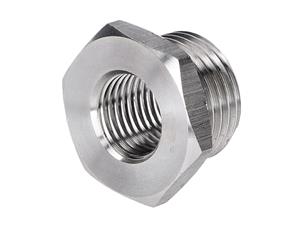 OEM Standard Adapter Reduzierung M18 / M12 Lambdasonde RVS voor Vespa GTS, GTV 125-300cc Euro5