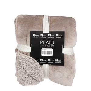 In The Mood Collection In the Mood Mardy Fleece Plaid - L200 x B150 cm - Beige