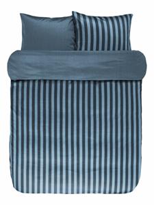 TotaalBED Dekbedovertrek Classic Stripe Deep blue 240x200/220 |  2-persoons