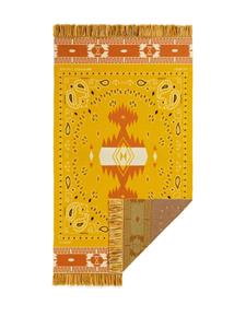 Alanui Deken met jacquard - Geel