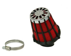Malossi Luchtfilter  Red Filter E5 Racing Boxed 38mm 30° Gitter rood-schwarz