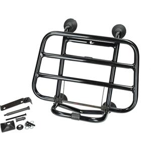 Voordrager opklapbaar First Class (made in eu) Primavera Sprint Vespa zwart hoogglans