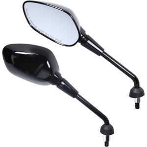 Spiegelset E-keur Vespa GTS 300cc euro-5 zwart glans