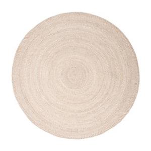 Interieur05 Wollen vloerkleed Rond Gapo Beige 180cm